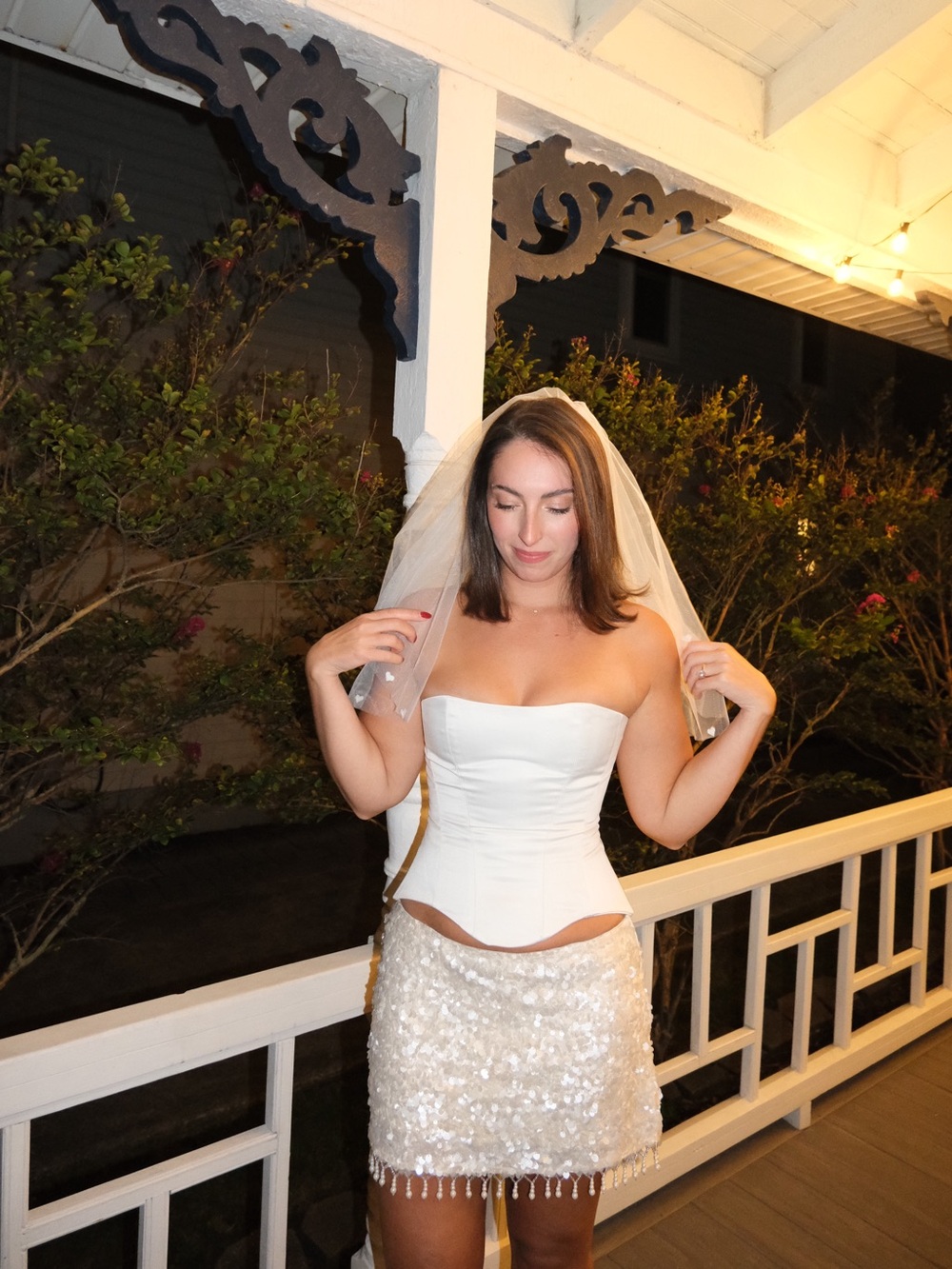 Peppermayo Sequin Shell Skirt